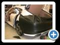 Porsche Panamera: Wrapping Car nero opaco totale