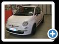 FIAT 500 : Wrapping Car Bianco Opaco e Nero carbonio